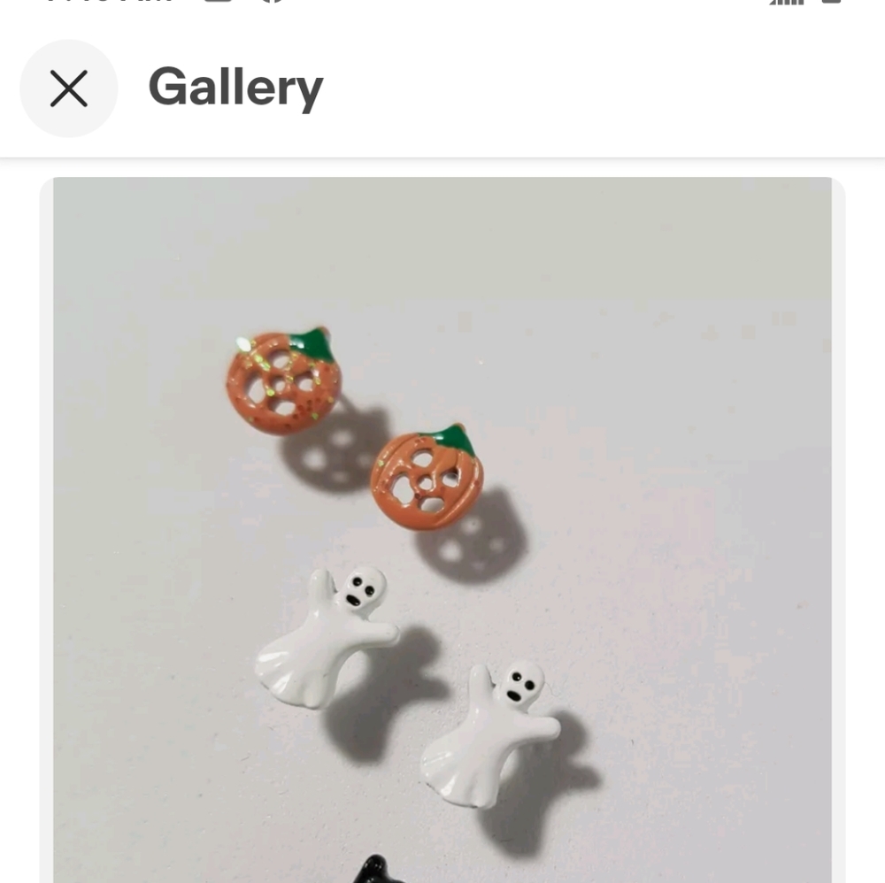 2 pair erring Halloween 🎃👻